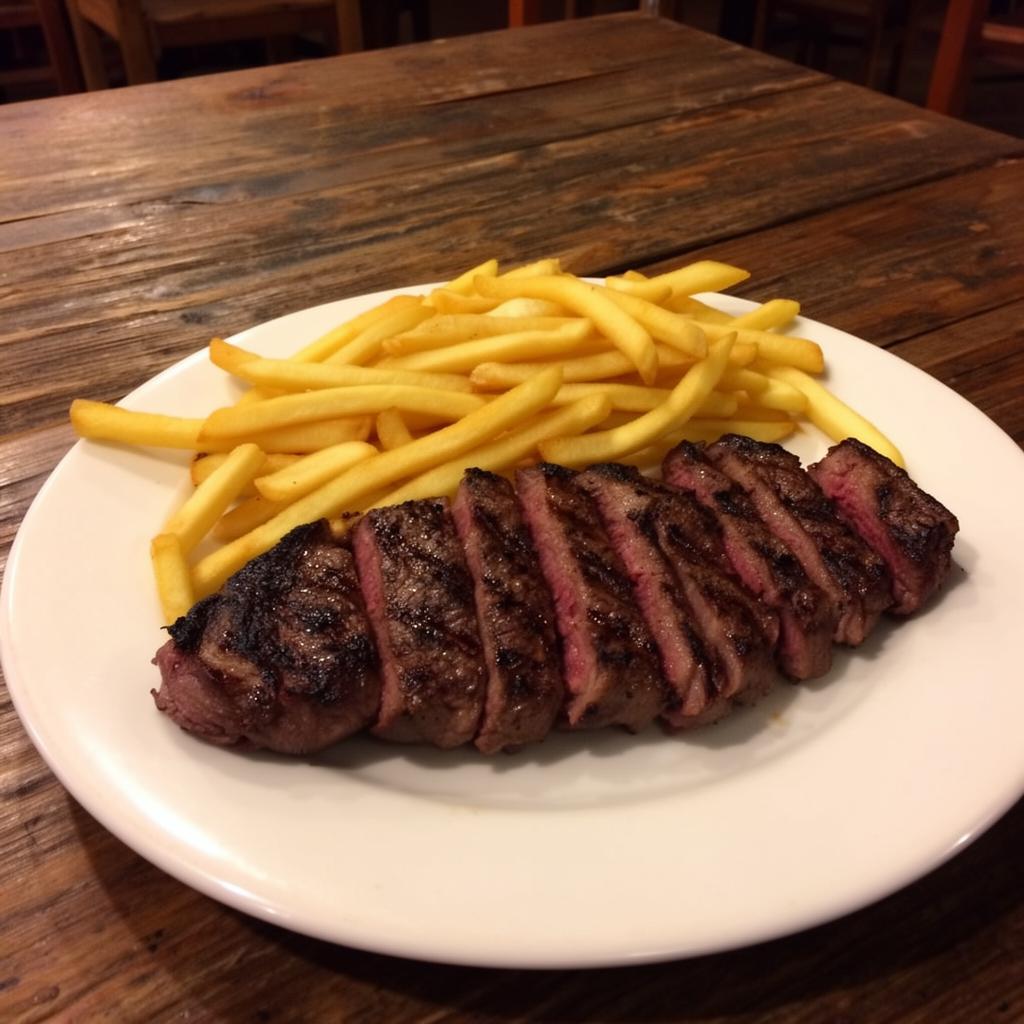 Foto de Contra Filé c/ Fritas — Mineirinho